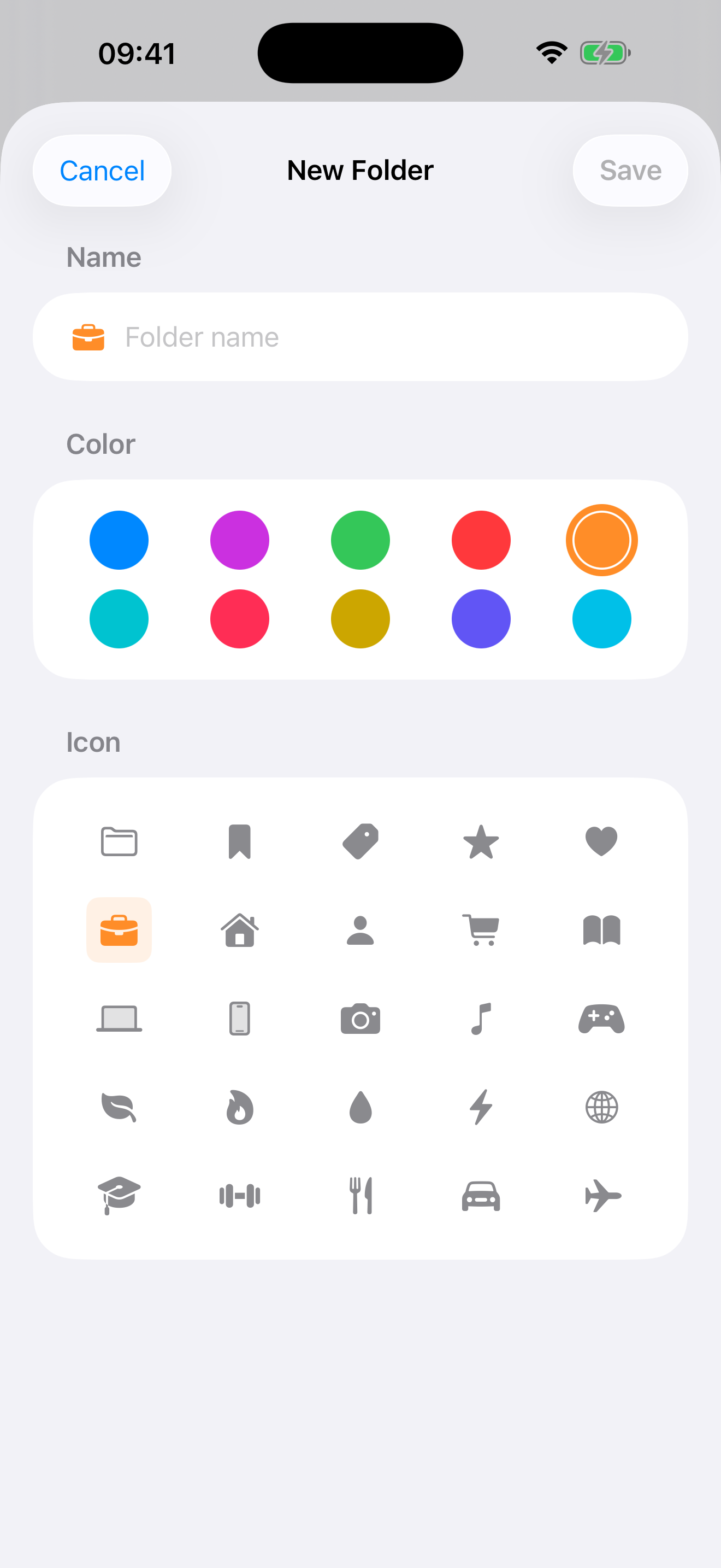 Folders