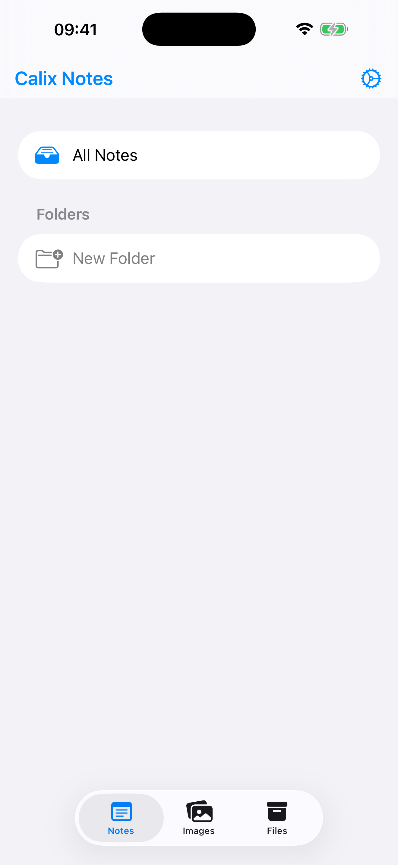 CalixNote app